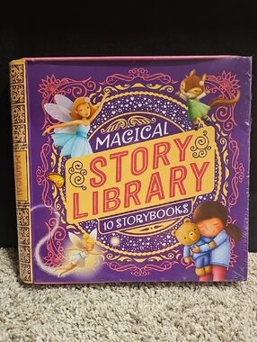 Magical Story Library - Purple Kids Storybook Set